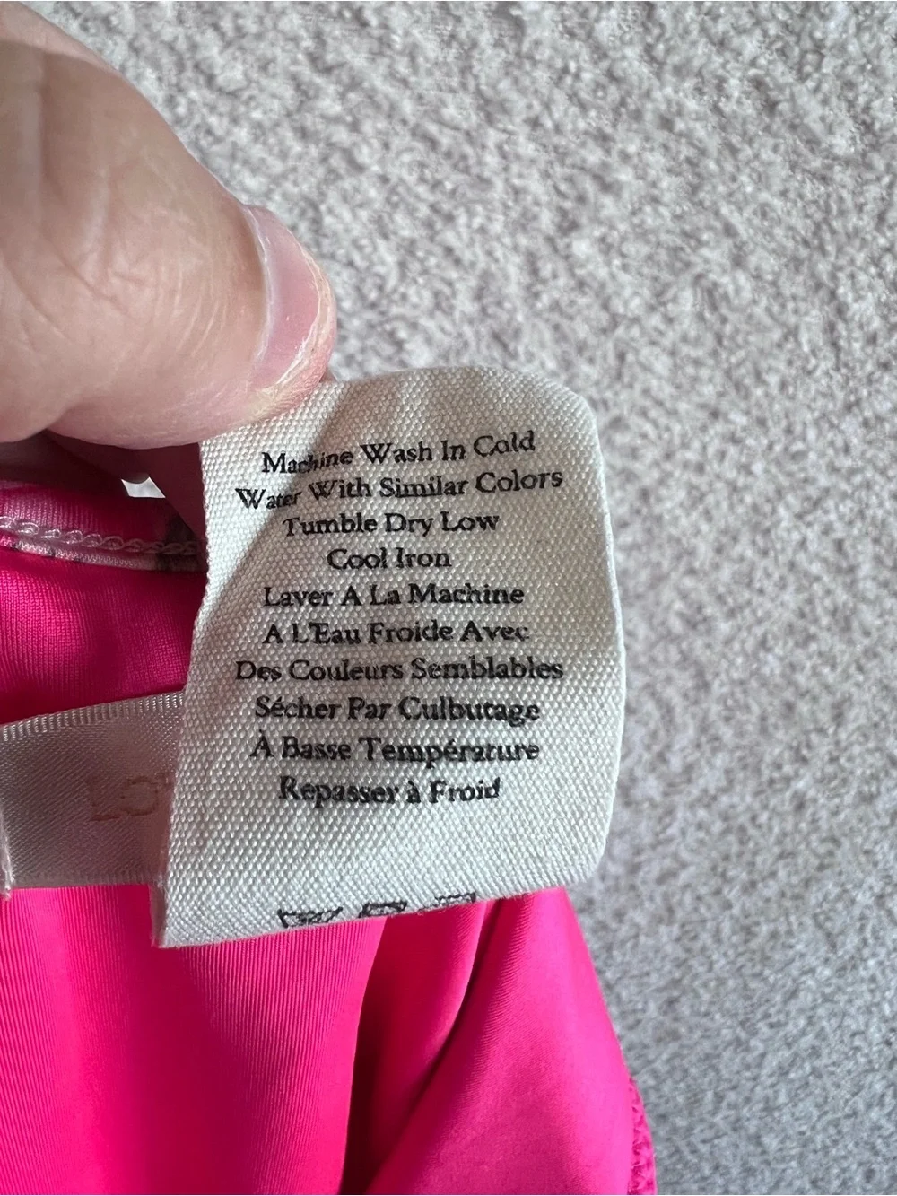 LoveShackFancy One Piece Kids Junip Pink Ivy Ruffle Bathing Swim Suit Size 12